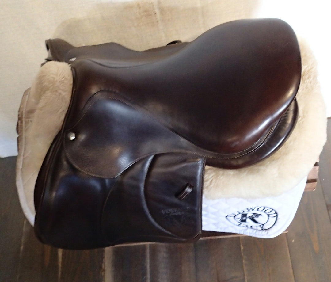 16.5" Voltaire Palm Beach Saddle - Full Buffalo - 2015 - 1A Flaps - 5" dot to dot - Pro Panels