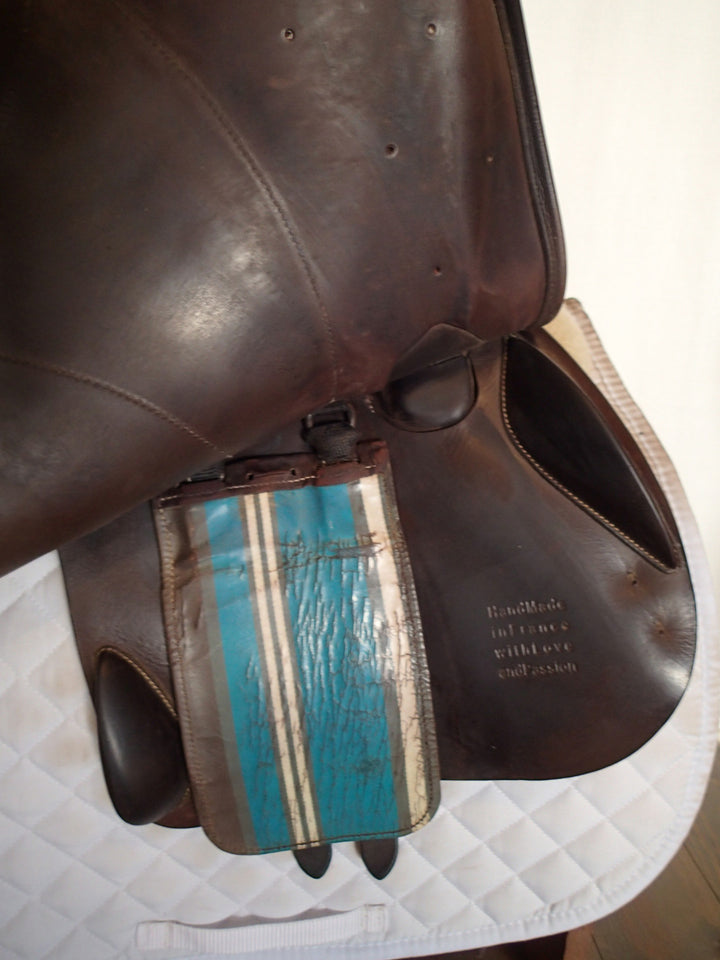 16.5" Voltaire Palm Beach Saddle - Full Buffalo - 2015 - 1A Flaps - 5" dot to dot - Pro Panels