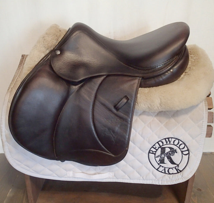 15.5" Voltaire Palm Beach Saddle - Full Buffalo - 2013 - 1A Flaps - 4.75" dot to dot - XFIN Panels (314)