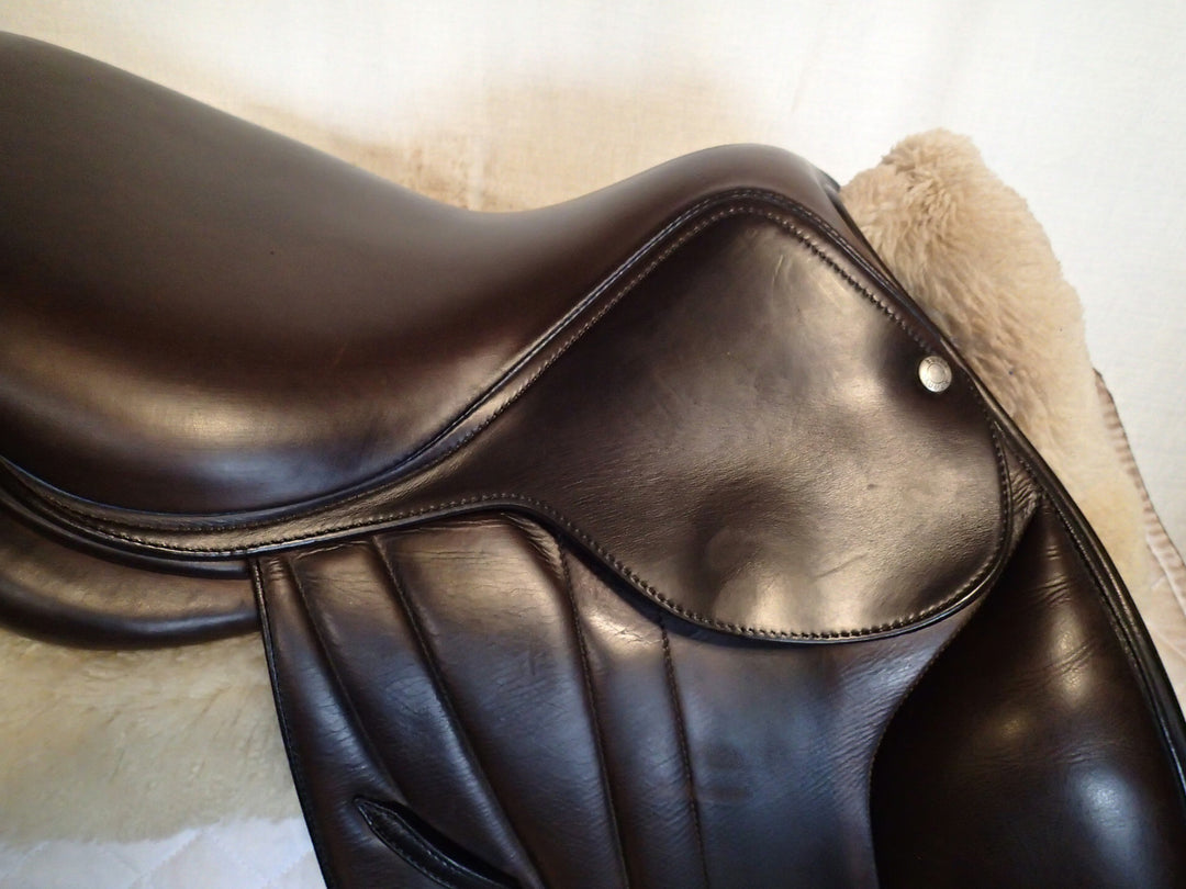 15" Butet Premium Saddle - Full Calfskin - 2021 - L Seat - 0 Flaps - 4.5" dot to dot