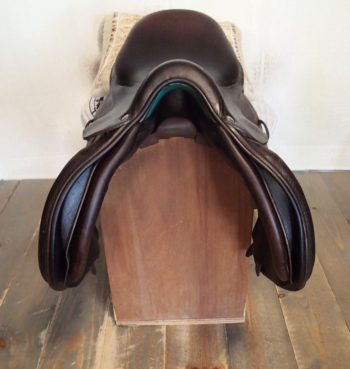 15.5" Voltaire Palm Beach Saddle - Full Buffalo - 2013 - 1A Flaps - 4.75" dot to dot - XFIN Panels (314)
