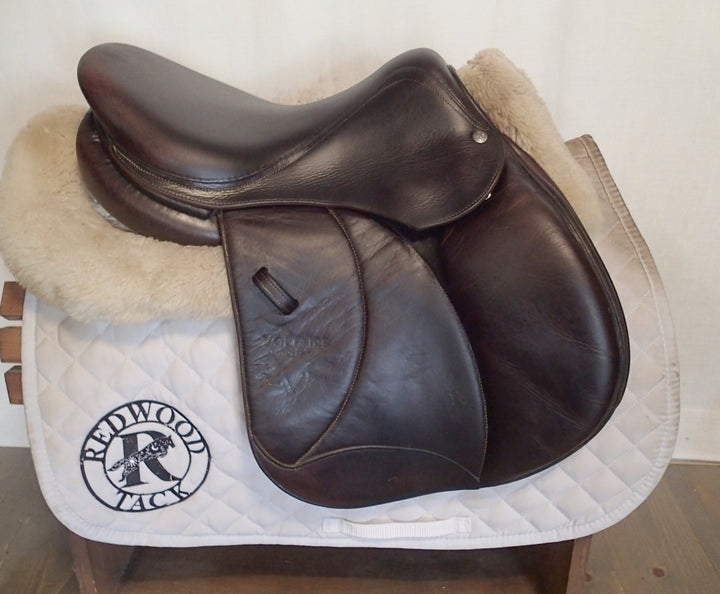 15.5" Voltaire Palm Beach Saddle - Full Buffalo - 2013 - 1A Flaps - 4.75" dot to dot - XFIN Panels (314)
