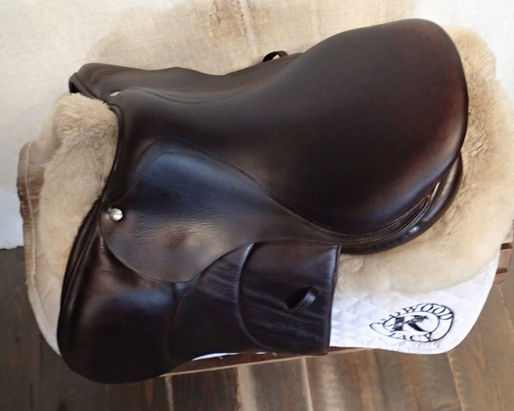 15.5" Voltaire Palm Beach Saddle - Full Buffalo - 2013 - 1A Flaps - 4.75" dot to dot - XFIN Panels (314)