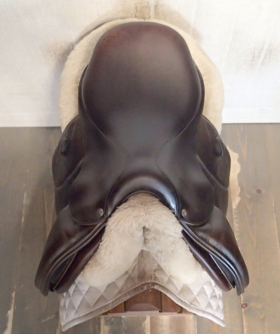 15.5" Voltaire Palm Beach Saddle - Full Buffalo - 2013 - 1A Flaps - 4.75" dot to dot - XFIN Panels (314)