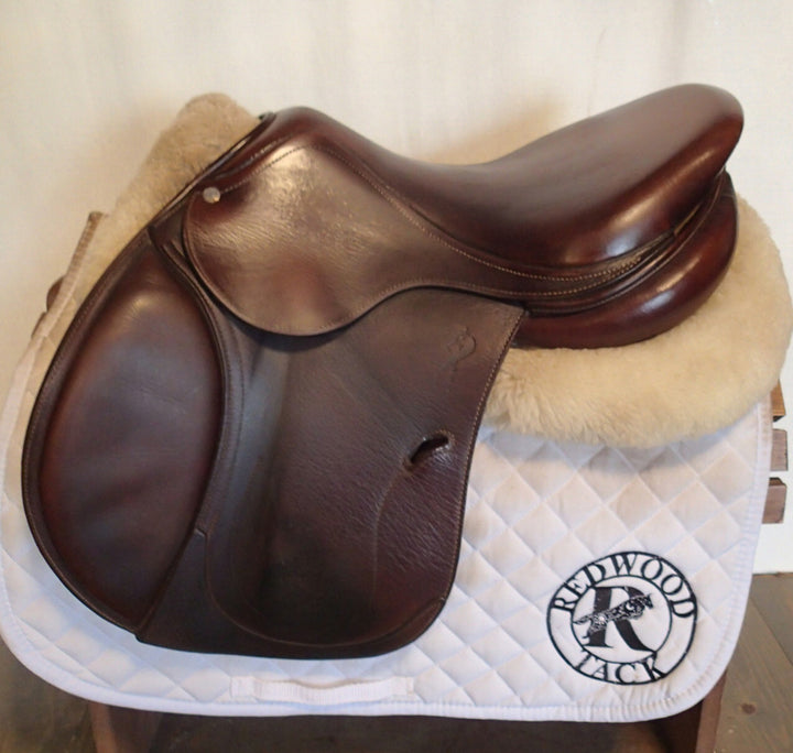 16.5" Antares Evolution Saddle - Full Buffalo - 2015 - 1N Flaps - 4.5" dot to dot