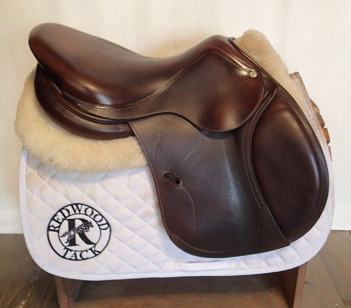 16.5" Antares Evolution Saddle - Full Buffalo - 2015 - 1N Flaps - 4.5" dot to dot