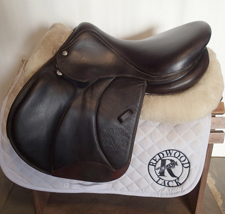 16.5" Voltaire Palm Beach Saddle - Full Buffalo - 2019 - 2A Flaps - 4.75" dot to dot - Pro Panels