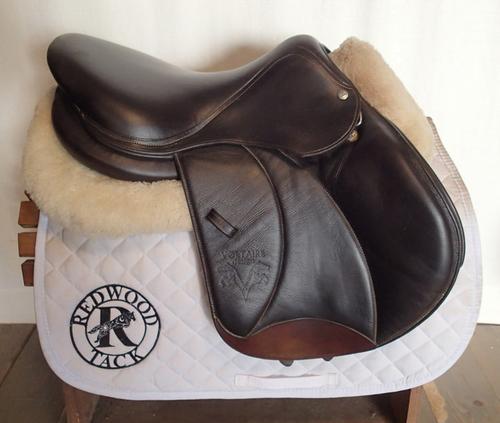 16.5" Voltaire Palm Beach Saddle - Full Buffalo - 2019 - 2A Flaps - 4.75" dot to dot - Pro Panels