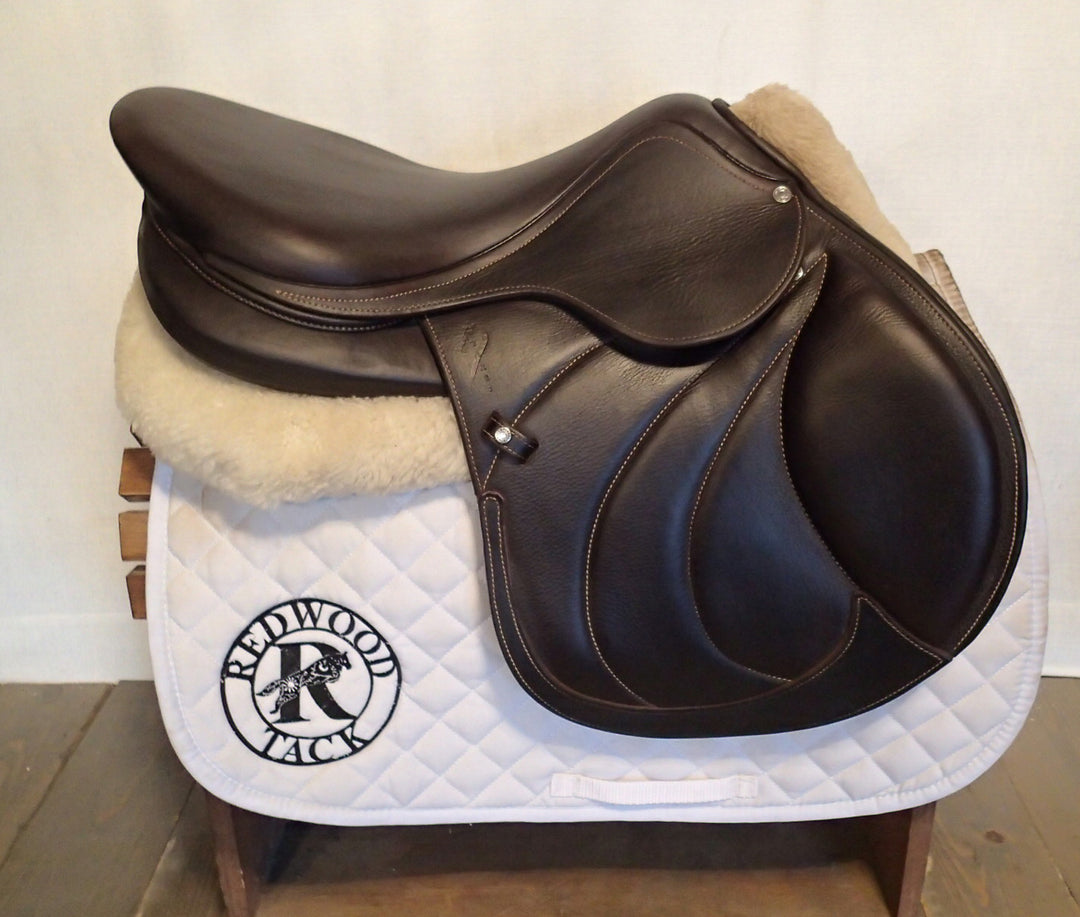 17.5" Antares Evolution Saddle - Full Buffalo - 2020 - 2A Flaps - 4.5" dot to dot