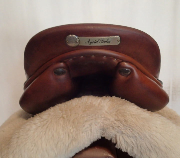 16" Butet Premium Saddle - Full Calfskin - 2020 - L Seat - 1.75 Flaps - Wool Flocked - 4.5" dot to dot (325)