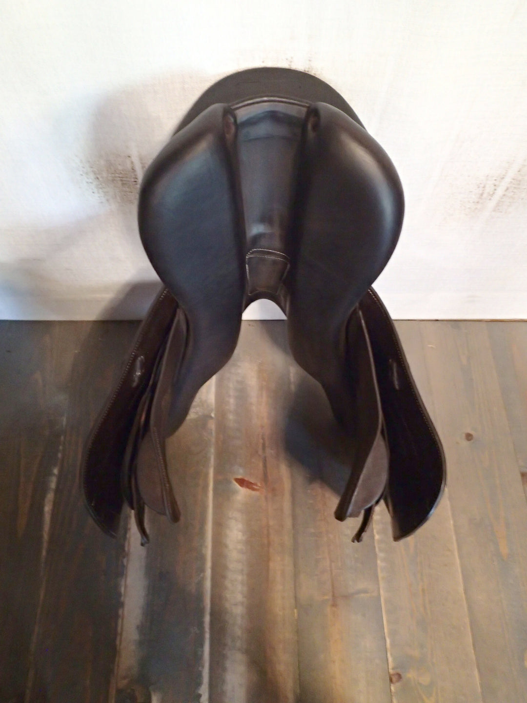 17.5" Voltaire Blue Infinite Saddle - Full Buffalo - 2025 - 2AA Flaps - 4.75" dot to dot - Pro Panels (331)