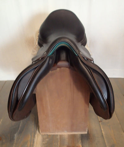 17" Voltaire Palm Beach Saddle - Full Buffalo - 2021 - 1A Flaps - 4.75" dot to dot - FIN Panels