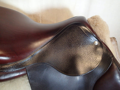 15.5" / 16" Devoucoux Biarritz S Saddle - Full Buffalo - 2020 - 0A Flaps - 5" dot to dot