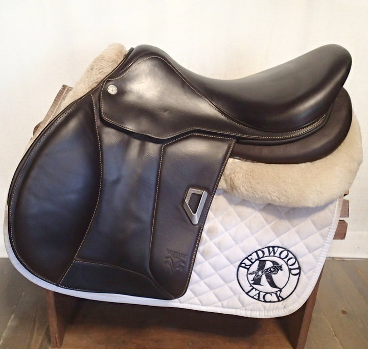 17.5" Voltaire Blue Infinite Saddle - Full Buffalo - 2023 - 2A Flaps - Pro Panels (363)