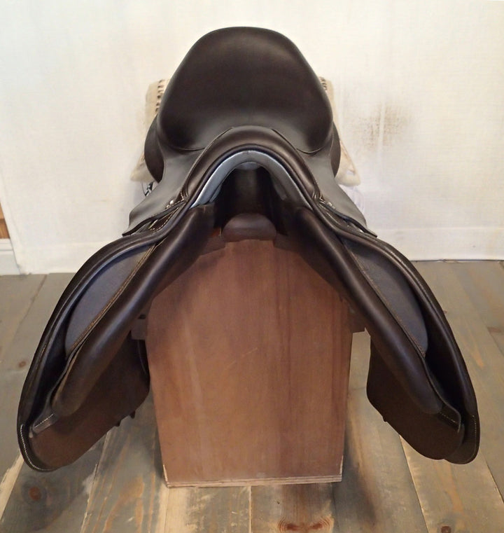 17.5" Voltaire Blue Infinite Saddle - Full Buffalo - 2023 - 2A Flaps - Pro Panels (363)