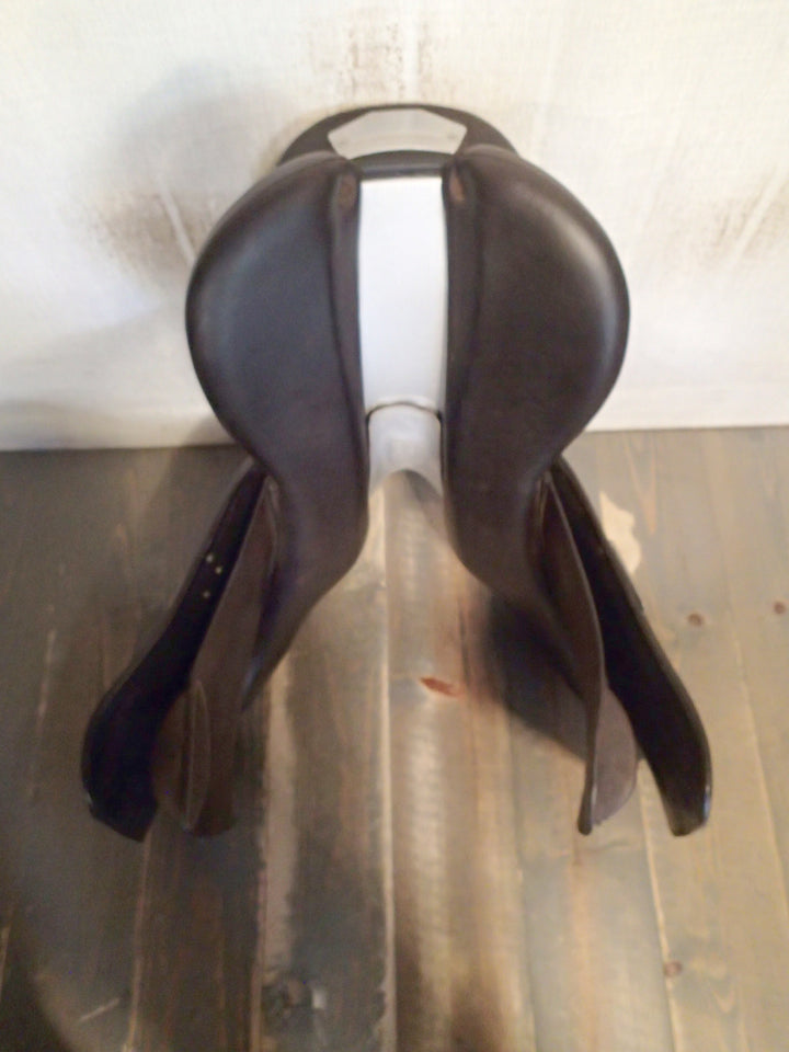 17.5" Voltaire Blue Infinite Saddle - Full Buffalo - 2023 - 2A Flaps - Pro Panels (363)