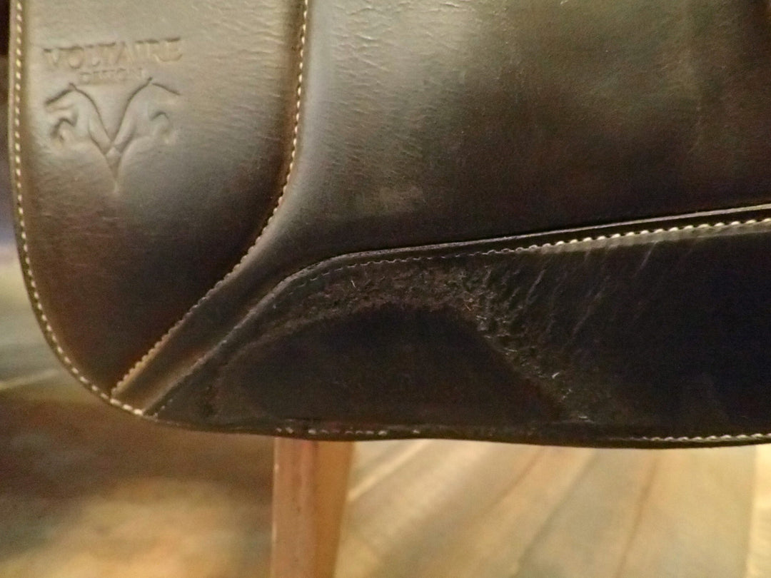 17.5" Voltaire Blue Infinite Saddle - Full Buffalo - 2023 - 2A Flaps - Pro Panels (363)