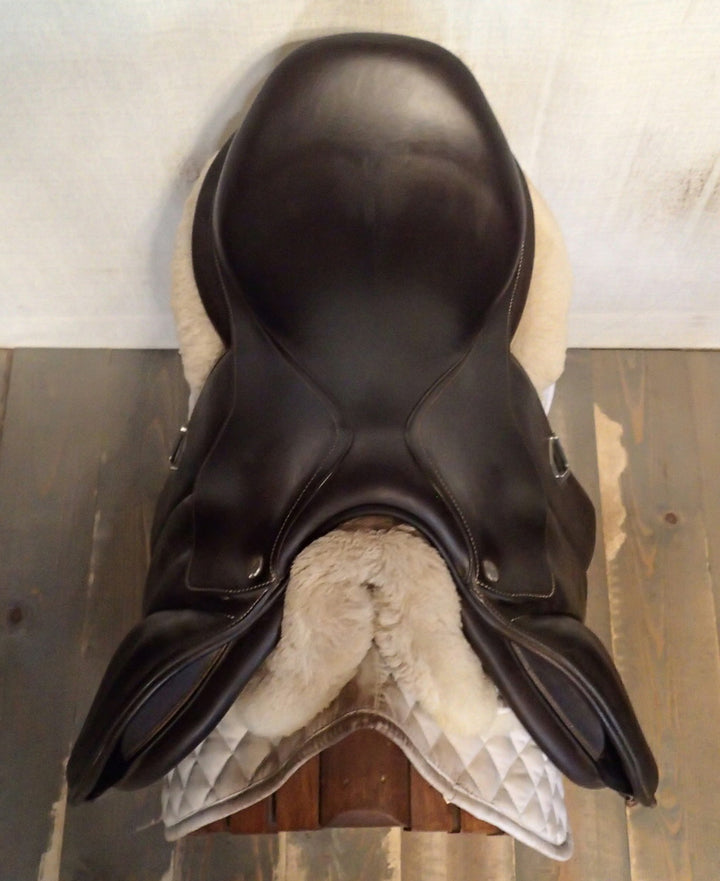 17.5" Voltaire Blue Infinite Saddle - Full Buffalo - 2023 - 2A Flaps - Pro Panels (363)