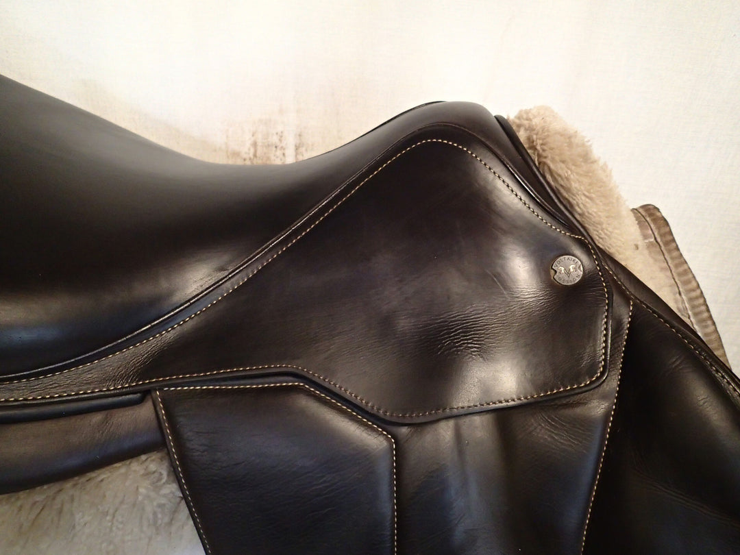 17.5" Voltaire Blue Infinite Saddle - Full Buffalo - 2023 - 2A Flaps - Pro Panels (363)
