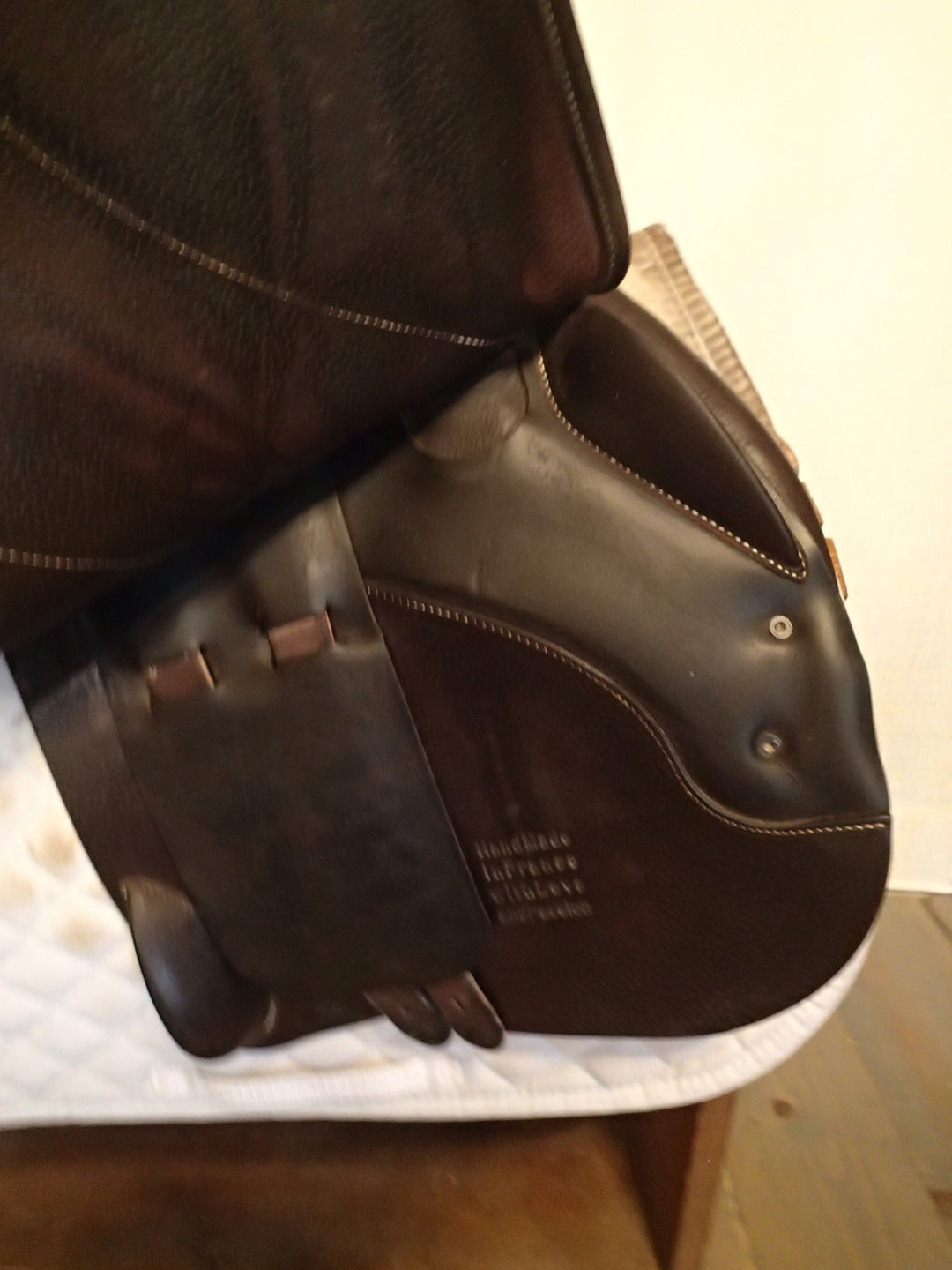 17.5" Voltaire Blue Infinite Saddle - Full Buffalo - 2023 - 2A Flaps - Pro Panels (363)