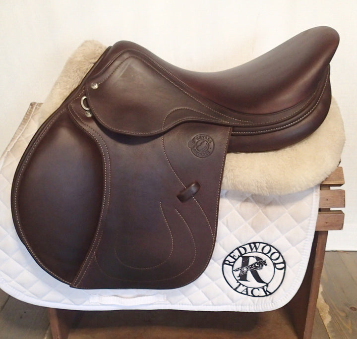 18" Antares Skylla Saddle - Full Calfskin - 2023 - 3A Flaps - 4.5" dot to dot