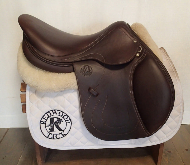 18" Antares Skylla Saddle - Full Calfskin - 2023 - 3A Flaps - 4.5" dot to dot