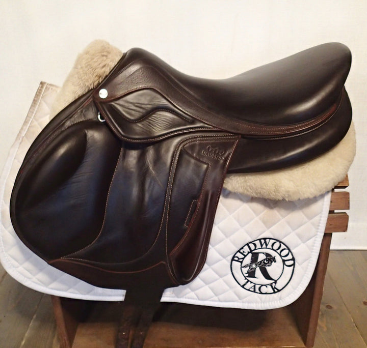 18" Devoucoux Chiberta Lab Monoflap Saddle - Full Buffalo - 2AA Flaps - 2019