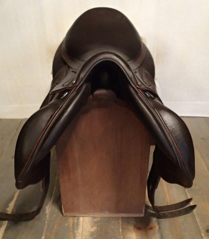 18" Devoucoux Chiberta Lab Monoflap Saddle - Full Buffalo - 2AA Flaps - 2019