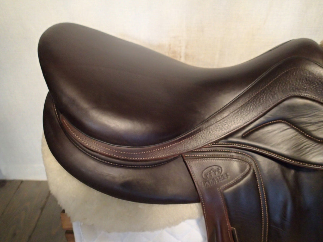 18" Devoucoux Chiberta Lab Monoflap Saddle - Full Buffalo - 2AA Flaps - 2019