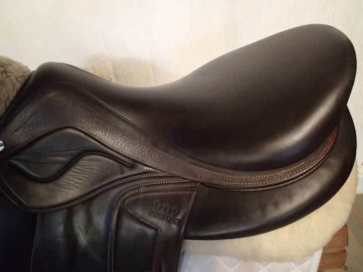 18" Devoucoux Chiberta Lab Monoflap Saddle - Full Buffalo - 2AA Flaps - 2019