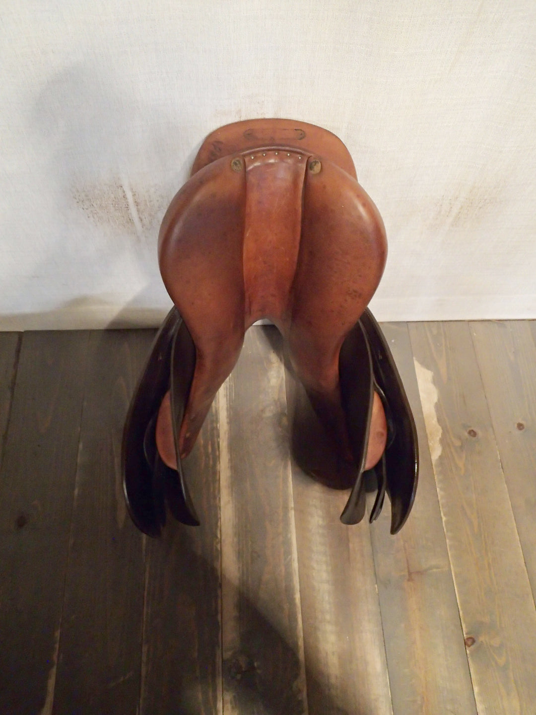 17.5" Butet Premium Saddle - Full Calfskin - 2013 - M Seat - 2.25 Flaps - 4.5" dot to dot