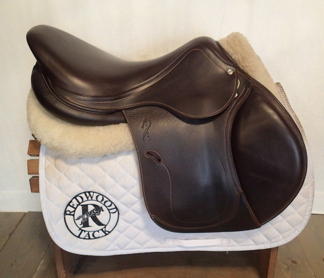 18" Antares Connexion Saddle - Full Buffalo - 2021 - 2A Flaps - 4.75" dot to dot