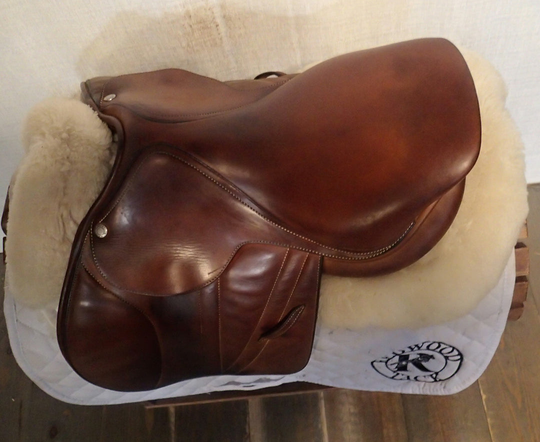 14" Baby Butet Premium Saddle - Full Calfskin - 2019 - 0 Flaps - 4.75" dot to dot