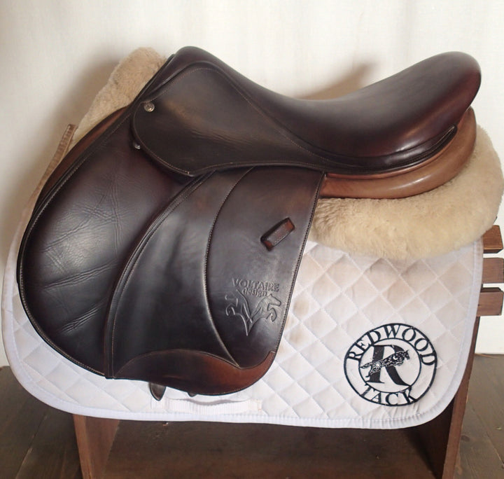 17.5" Voltaire Palm Beach Saddle - Full Buffalo - 2013 - 2A Flaps - 4.75" dot ot dot - Pro Panels