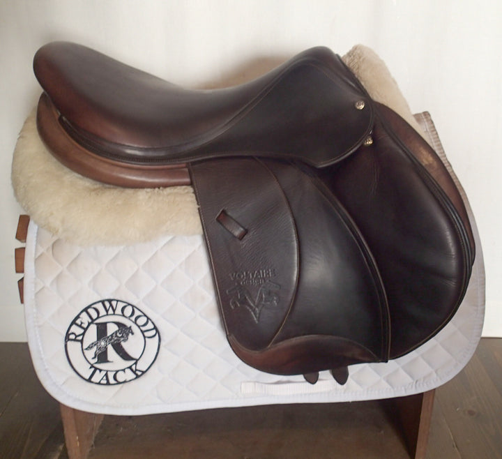 17.5" Voltaire Palm Beach Saddle - Full Buffalo - 2013 - 2A Flaps - 4.75" dot ot dot - Pro Panels