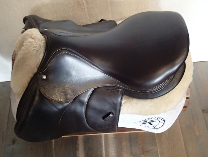 17" Voltaire Palm Beach Saddle - 2022 - Full Buffalo - 2AA Flaps - 4.75" dot to dot - Pro Panels