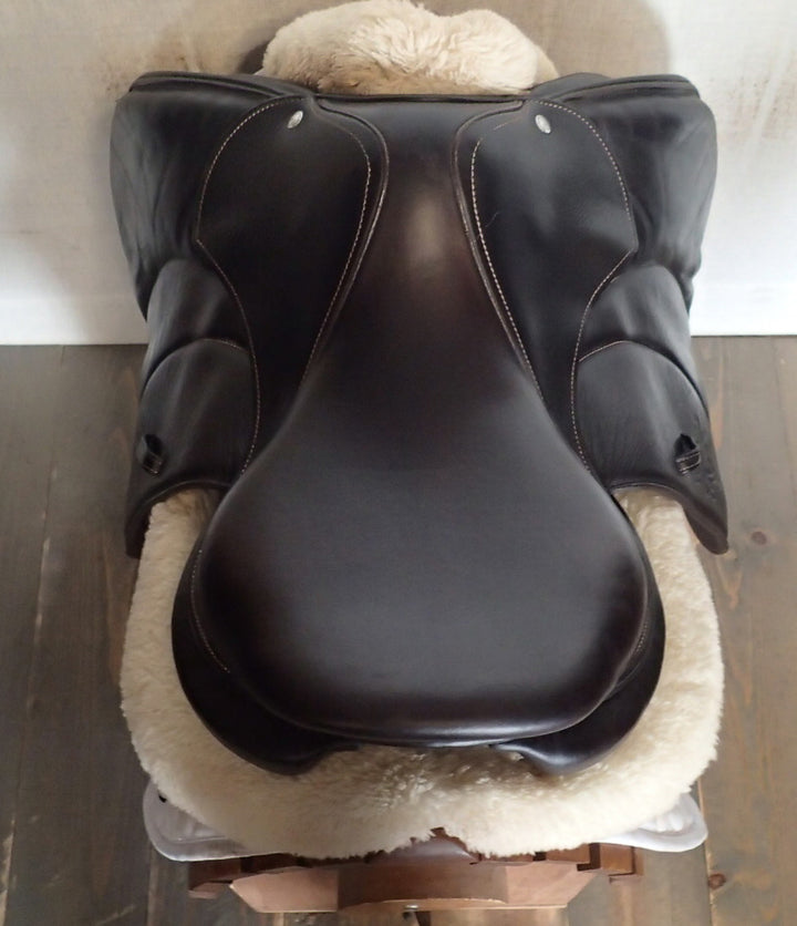 17" Voltaire Palm Beach Saddle - 2022 - Full Buffalo - 2AA Flaps - 4.75" dot to dot - Pro Panels