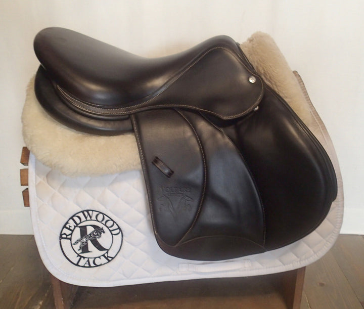 17" Voltaire Palm Beach Saddle - Full Buffalo - 2019 - 2AA Flaps - 5" dot to dot - FIN Panels