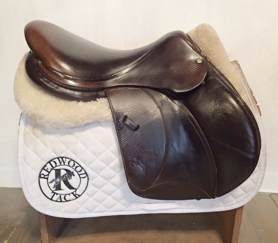 17.5" Voltaire Palm Beach Saddle - Full Buffalo - 2012 - 2A Flaps - 4.75" dot to dot - Pro Panels