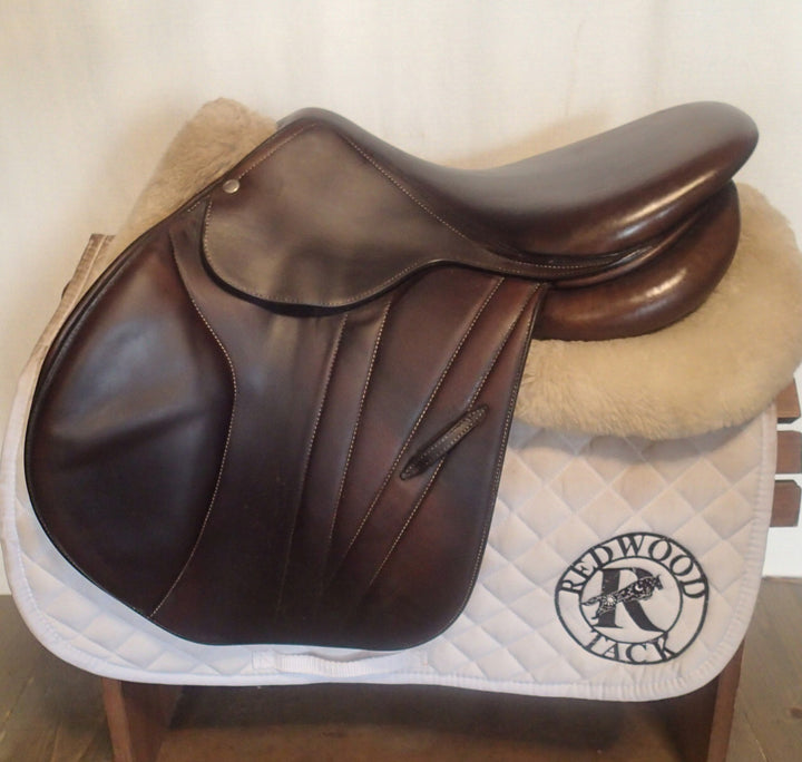 16" Butet Premium Saddle - Full Calfskin - 2022 - P Seat - 2.25 Flaps - 4.5" dot to dot