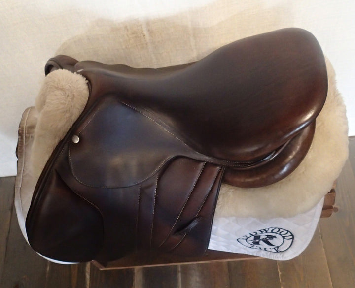 16" Butet Premium Saddle - Full Calfskin - 2022 - P Seat - 2.25 Flaps - 4.5" dot to dot