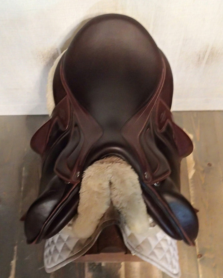 17" Devoucoux Chiberta Lab Monoflap Saddle - Full Buffalo - 2023 - 1A Flaps (399)