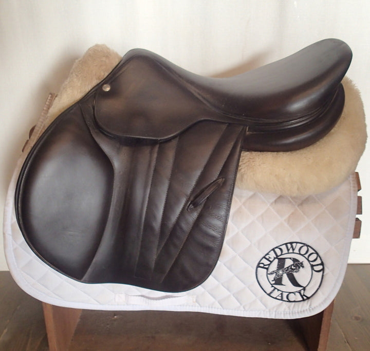 16.5" Butet Premium Saddle - Full Calfskin - 2019 - M Seat - 2.25C Flaps - 4.25" dot to dot