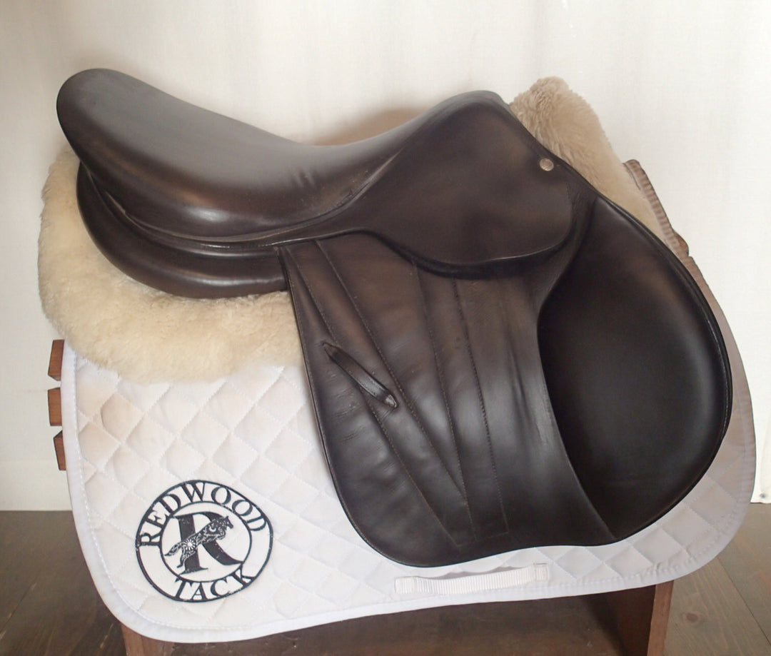 16.5" Butet Premium Saddle - Full Calfskin - 2019 - M Seat - 2.25C Flaps - 4.25" dot to dot