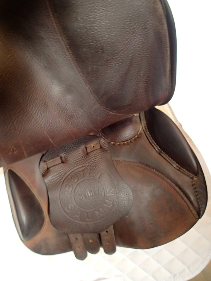 16.5" Butet Premium Saddle - Full Calfskin - 2019 - M Seat - 2.25C Flaps - 4.25" dot to dot