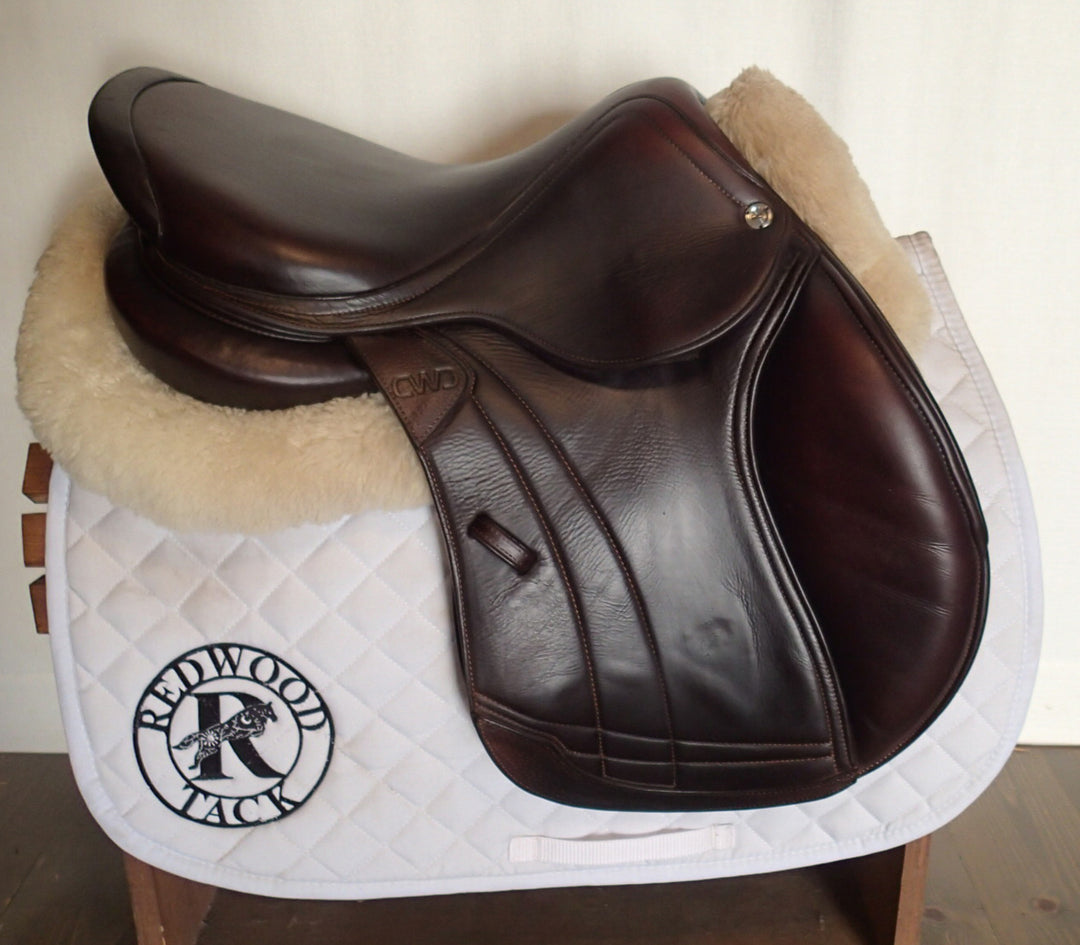 16.5" CWD Hunter Mademoiselle Saddle - Full Buffalo - 2021 - 2L Flaps - SE38 - Pro Panels