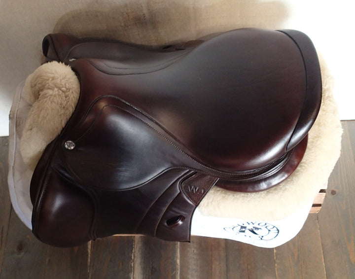 16.5" CWD Hunter Mademoiselle Saddle - Full Buffalo - 2021 - 2L Flaps - SE38 - Pro Panels