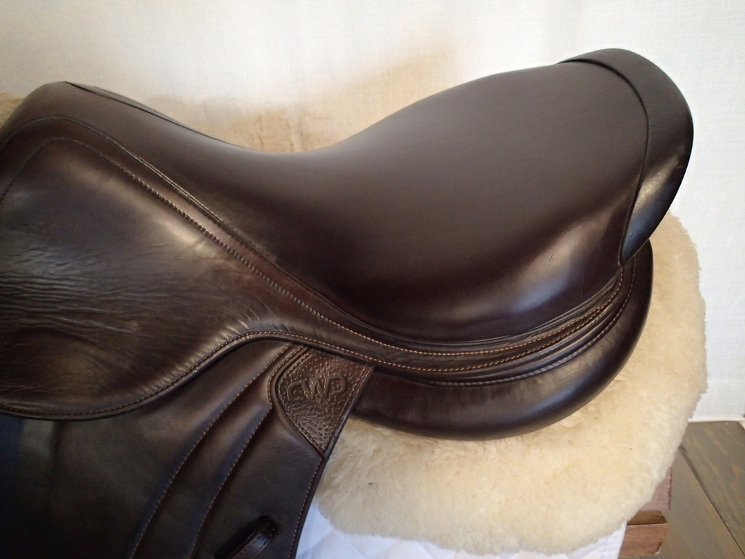 17.5" CWD Hunter Mademoiselle 2Gs Saddle - Full Buffalo - 2021 - 2C Flaps - SE38