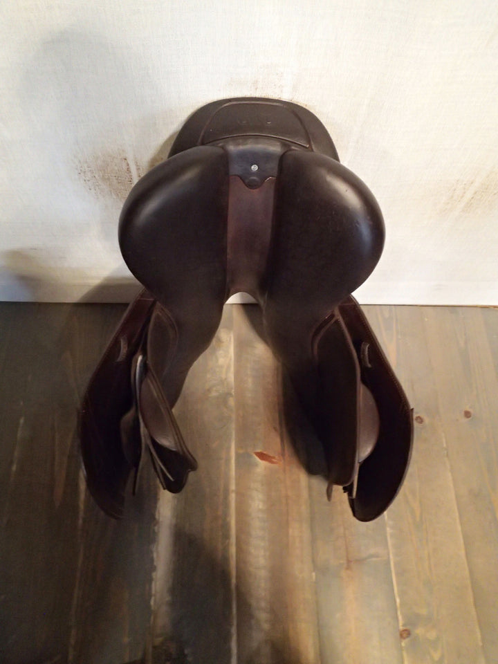 17.5" CWD Hunter Mademoiselle 2Gs Saddle - Full Buffalo - 2020 - 2L Flaps - SE38 - Pro Panels