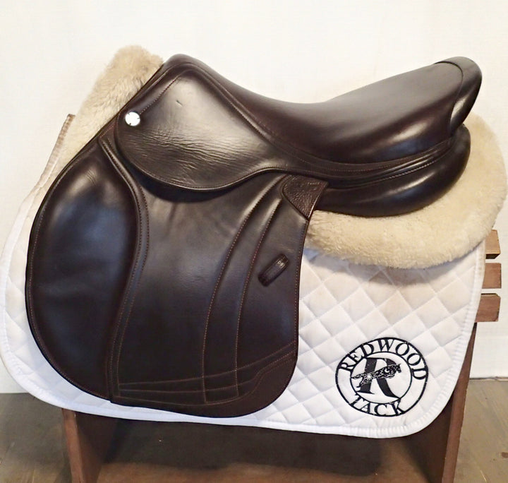 17.5" CWD Hunter Mademoiselle 2Gs Saddle - Full Buffalo - 2020 - 2L Flaps - SE38 - Pro Panels